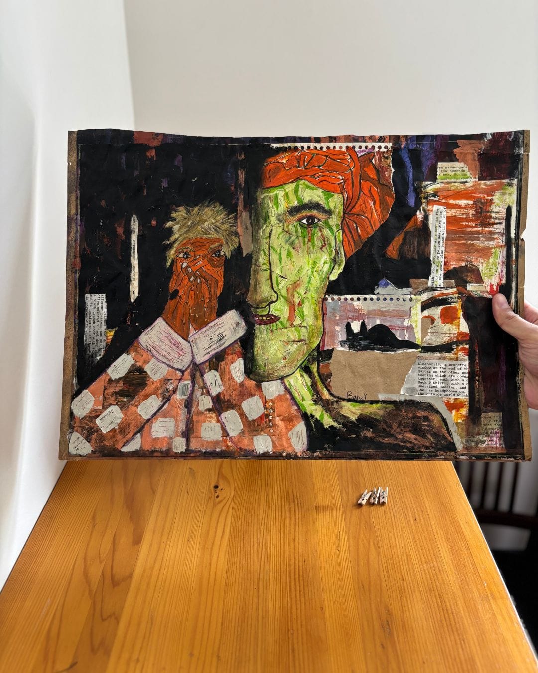 Black Cat (Original Painting)