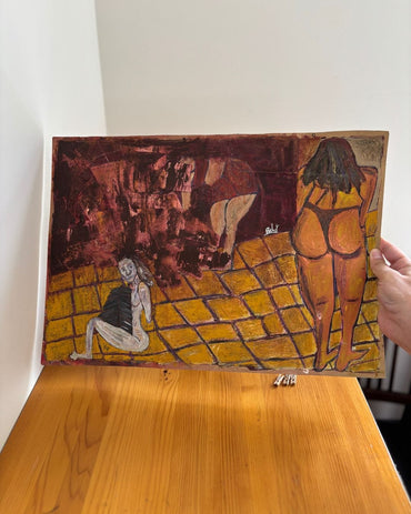 Bookworm (Original Painting)