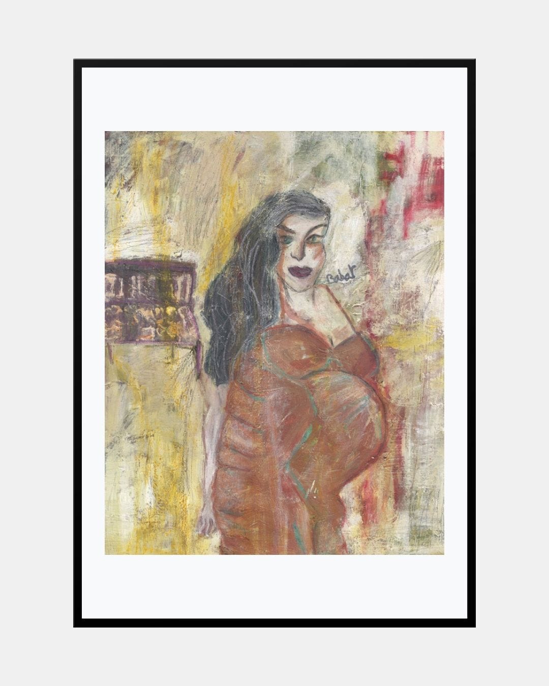 Charming Woman (Original Painting)