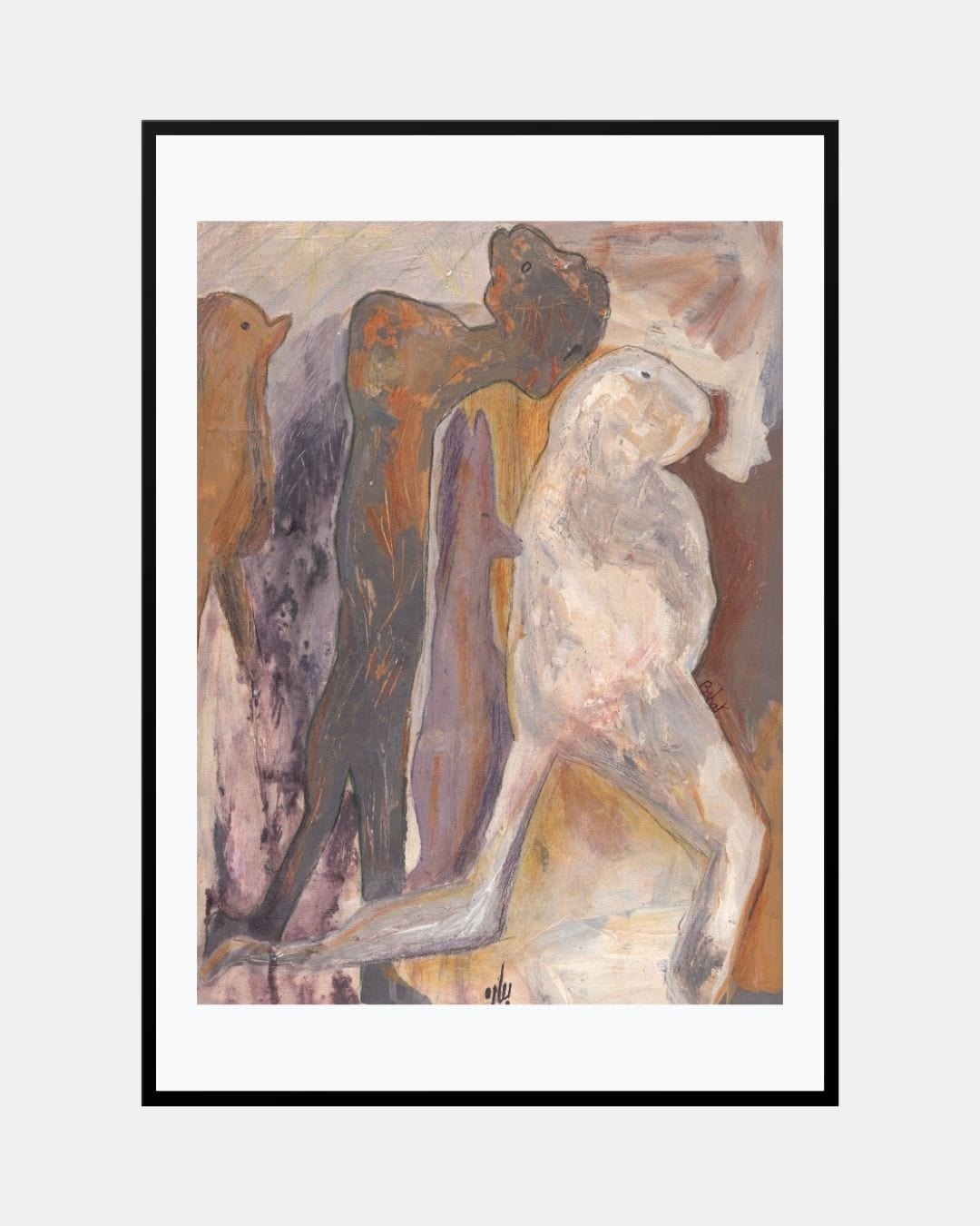 Foreigners (Original Painting)