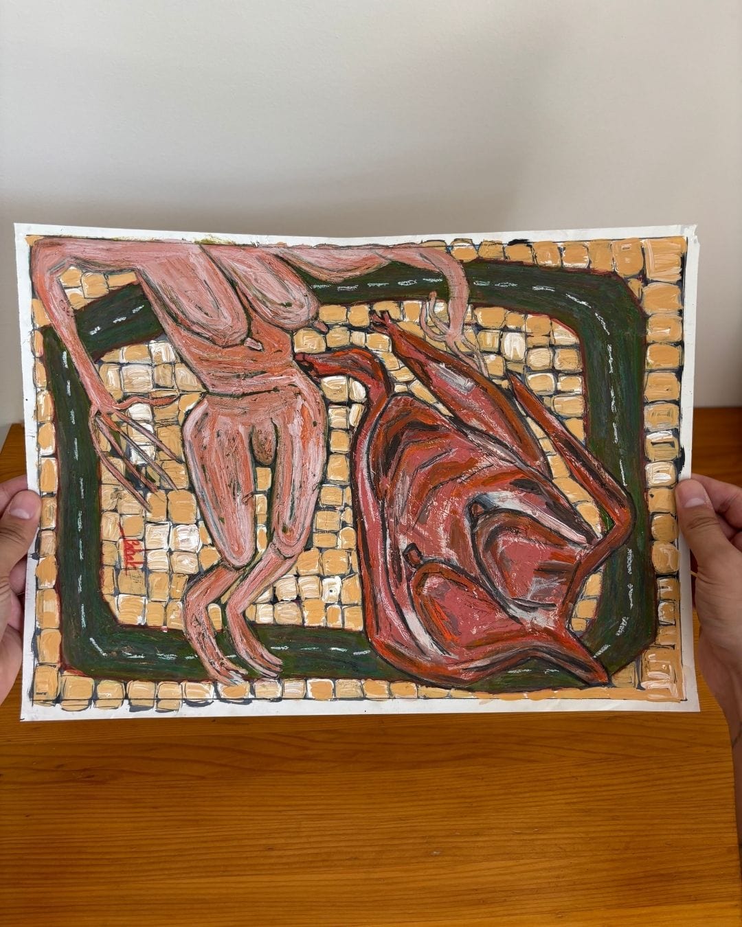 God's Rage (Original Painting)