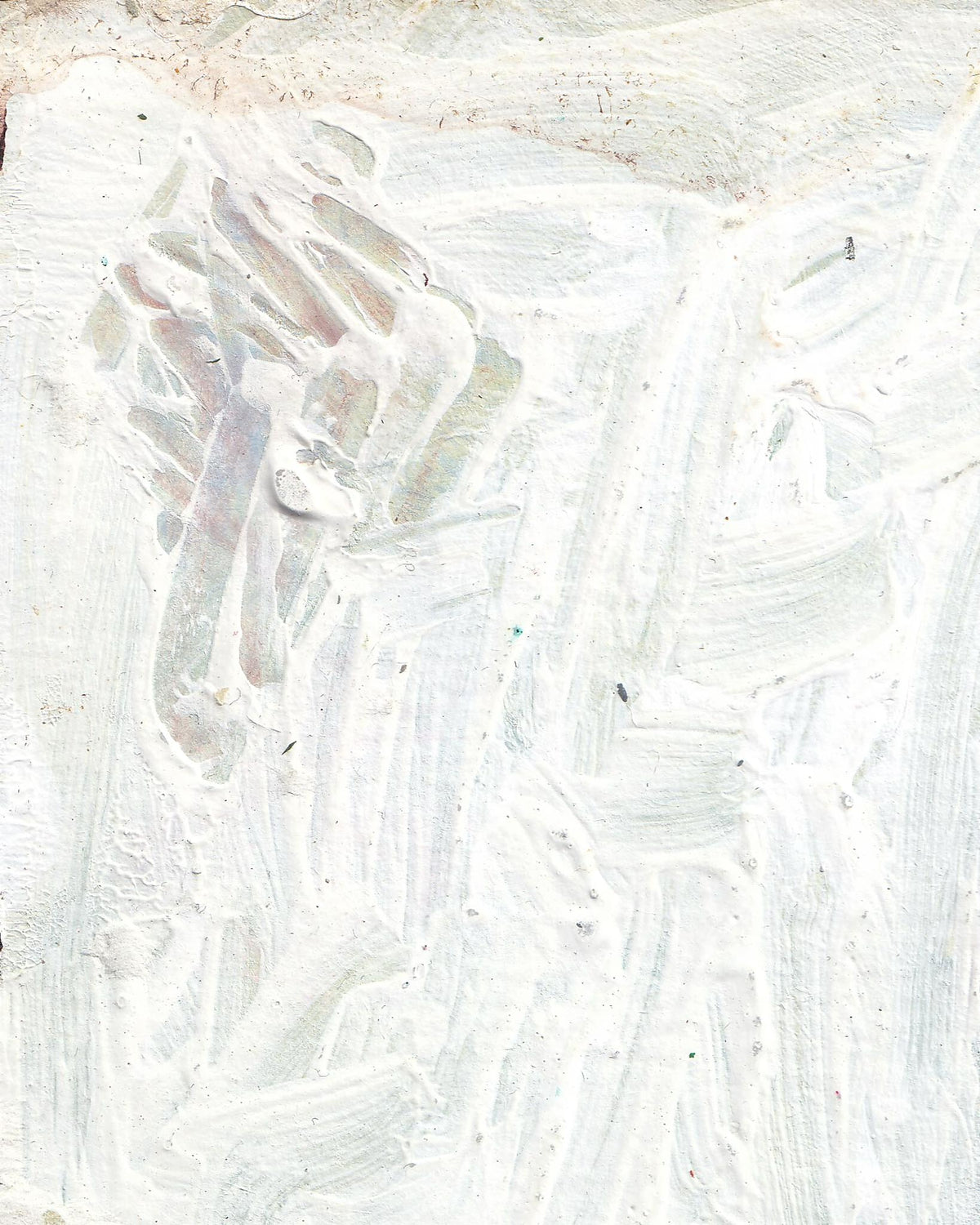 White textured surface with brush strokes