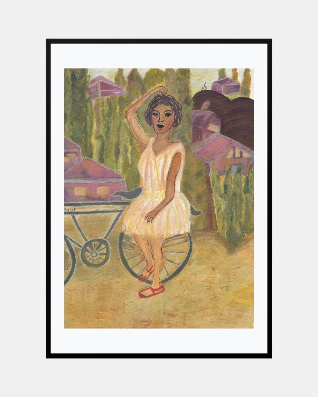 Green Farm (Original Painting)