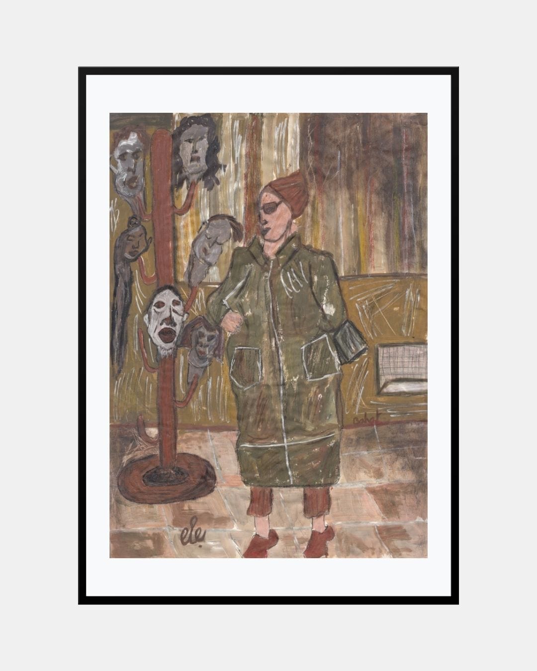 Head Seller (Original Painting)