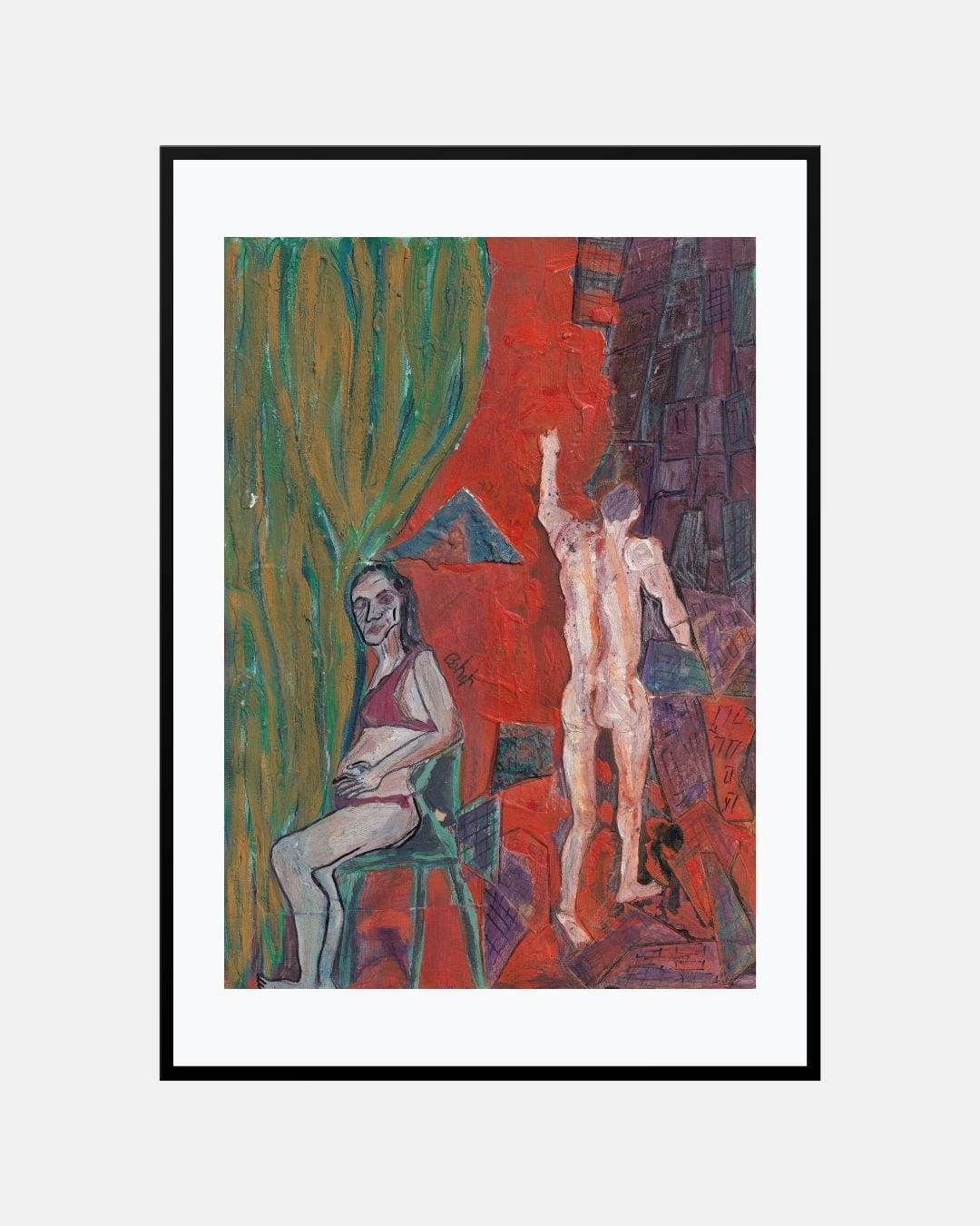 Her Decision (Original Painting)