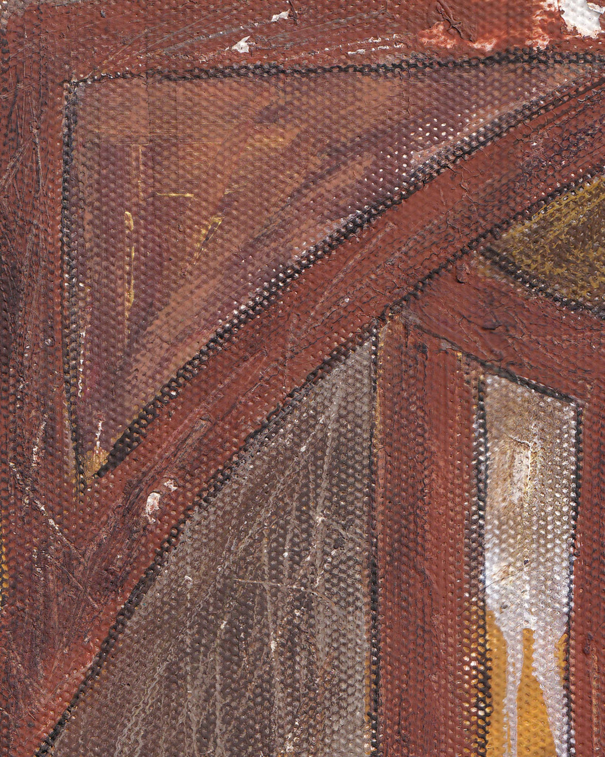 Close-up of a textured surface with brown and beige colors