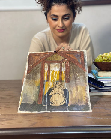 Holy Mother (Original Painting)