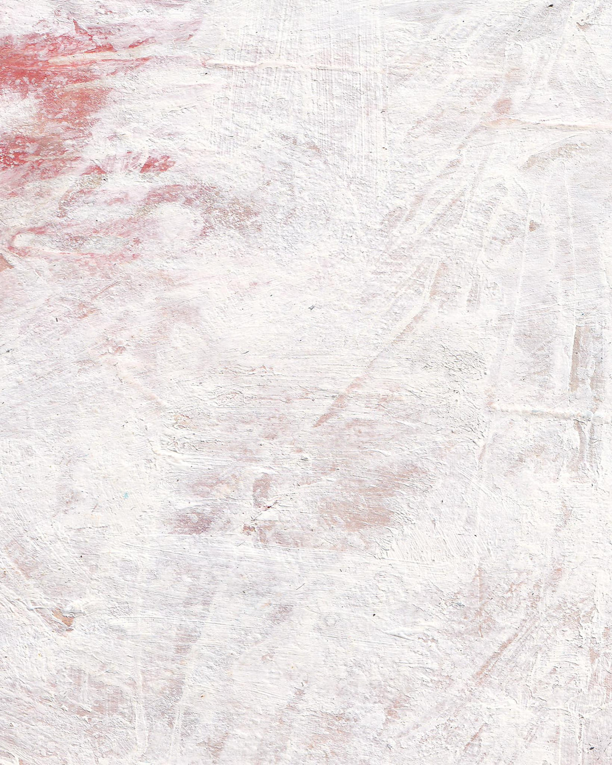 Textured white surface with red accents