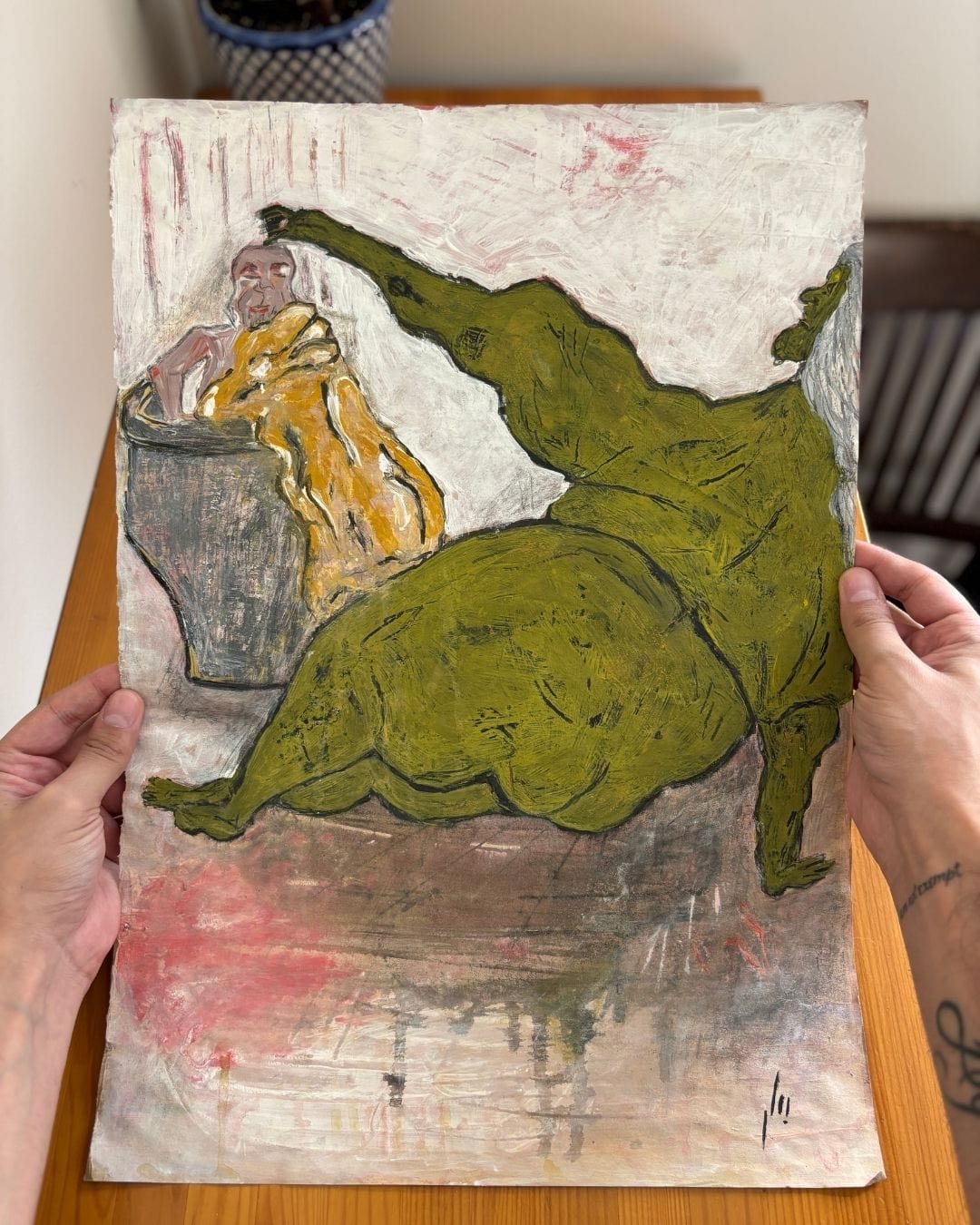 Kind Genie (Original Painting)