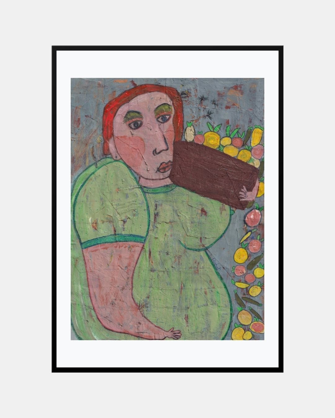 Lady Farmer (Original Painting)
