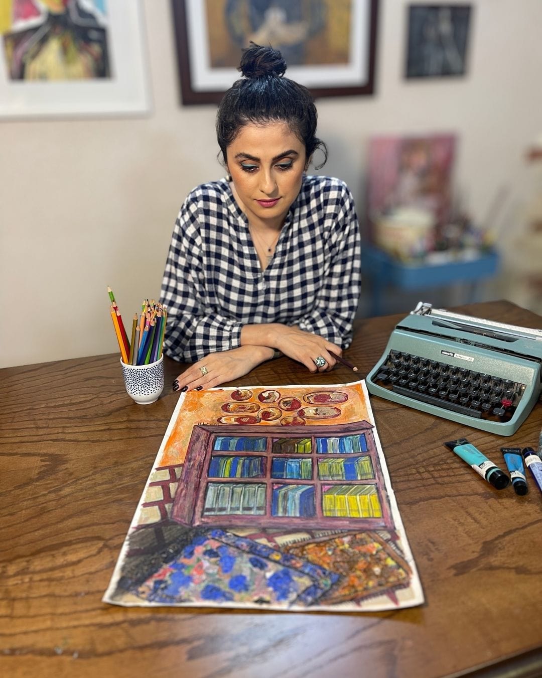 Library (Original Painting)