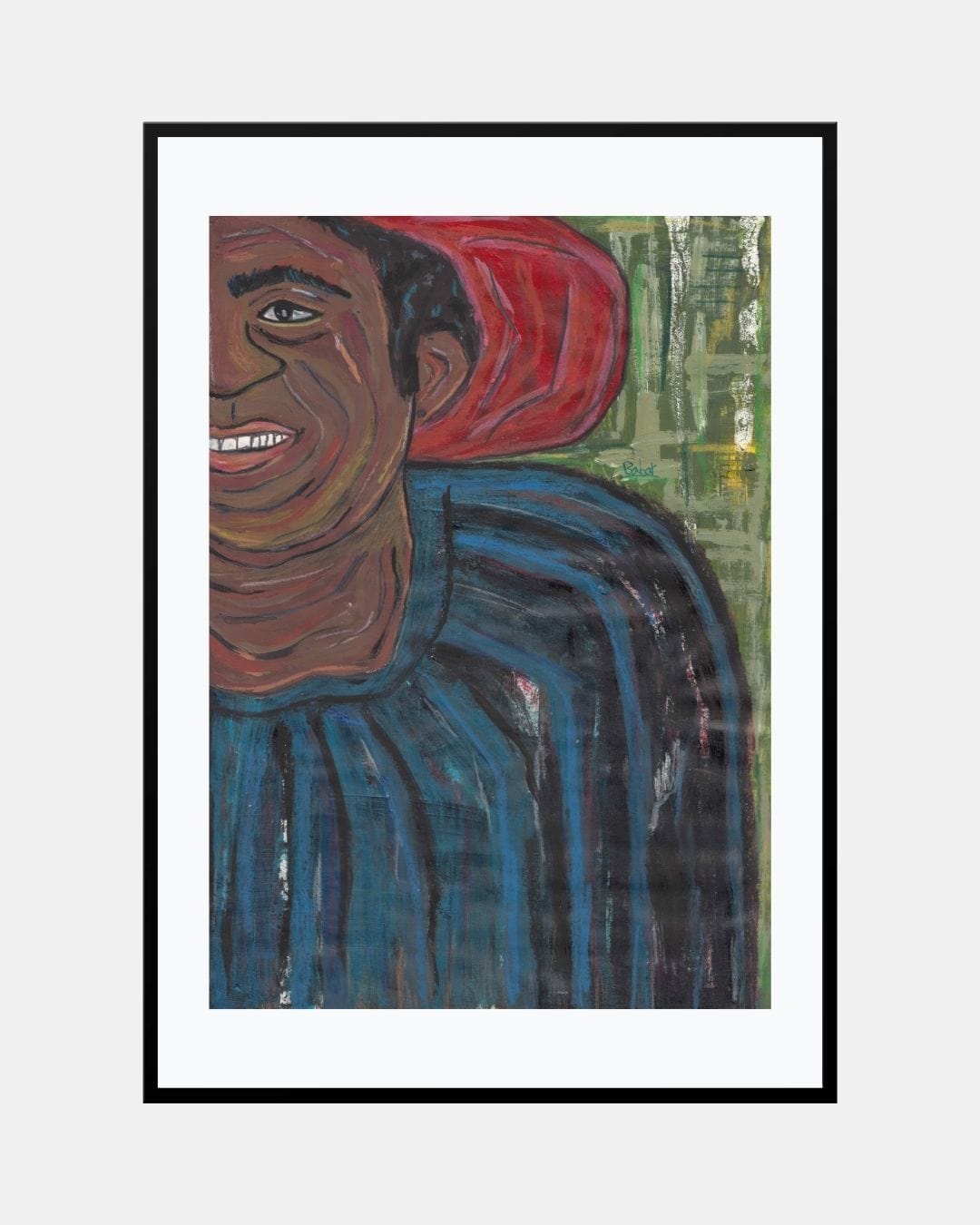 Melancholic Smile (Original Painting)
