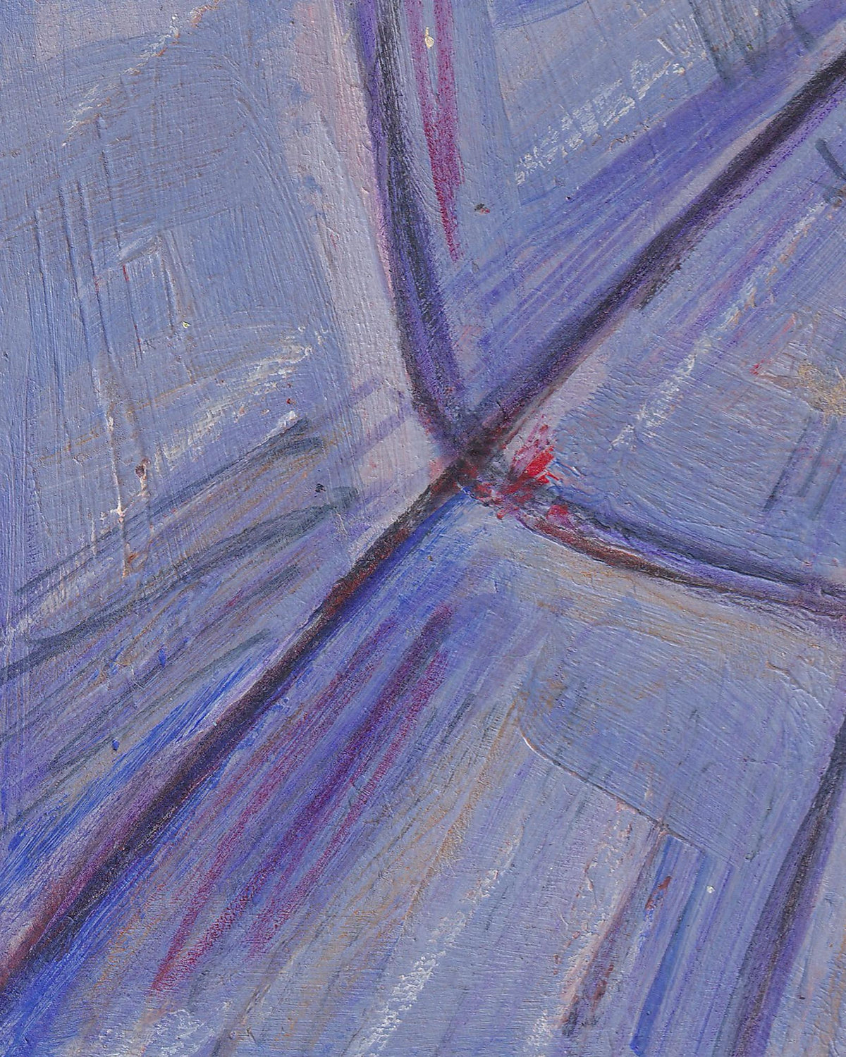 Abstract art with blue and purple hues