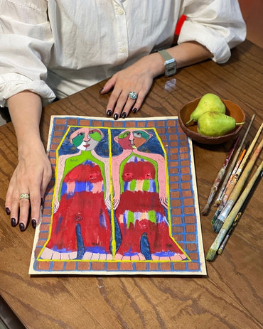 Rosie and Rosa (Original Painting)