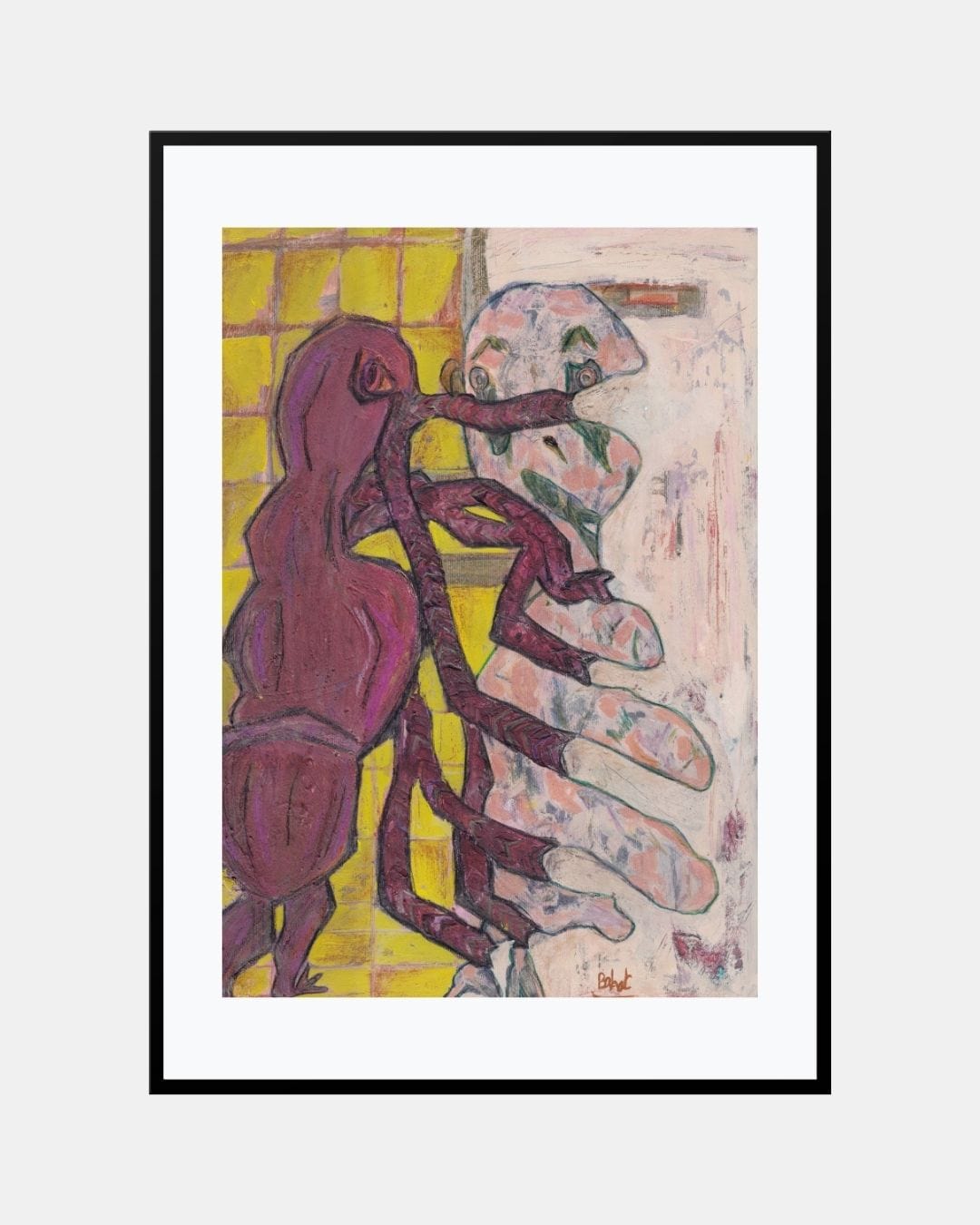 Sergio's Affection (Original Painting)