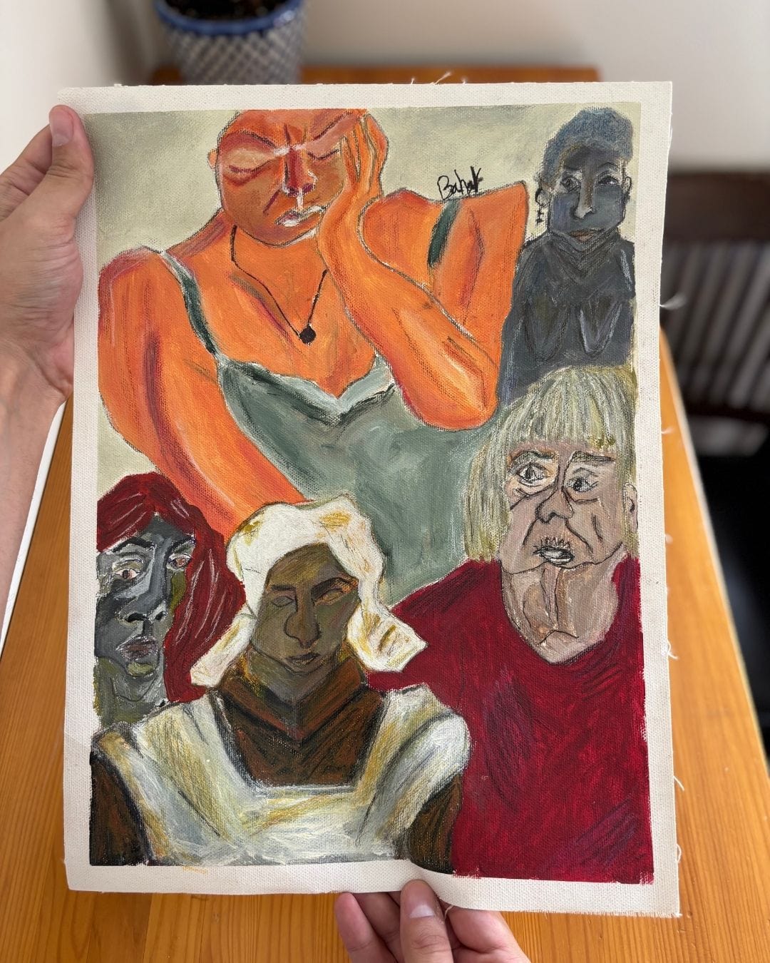 Tachibana Sisters (Original Painting)