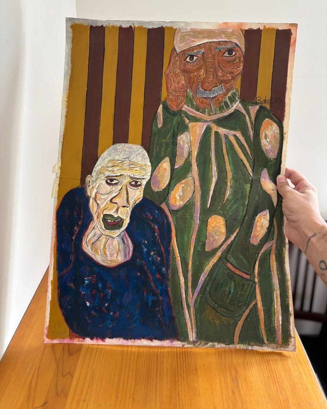 The Frankenstein Monster (Original Painting)