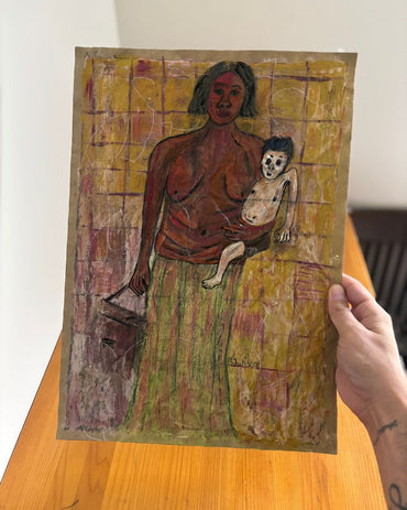 The Lonely Woman (Original Painting)