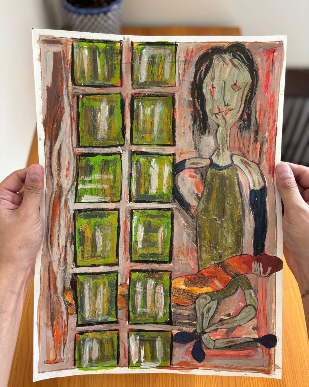 The Sculptor (Original Painting)