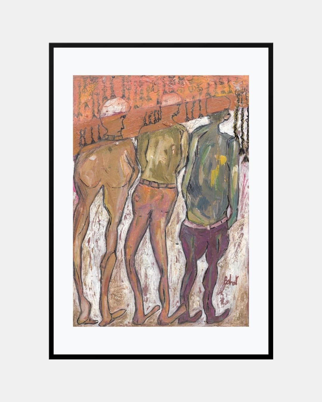 The Three Fools (Original Painting)