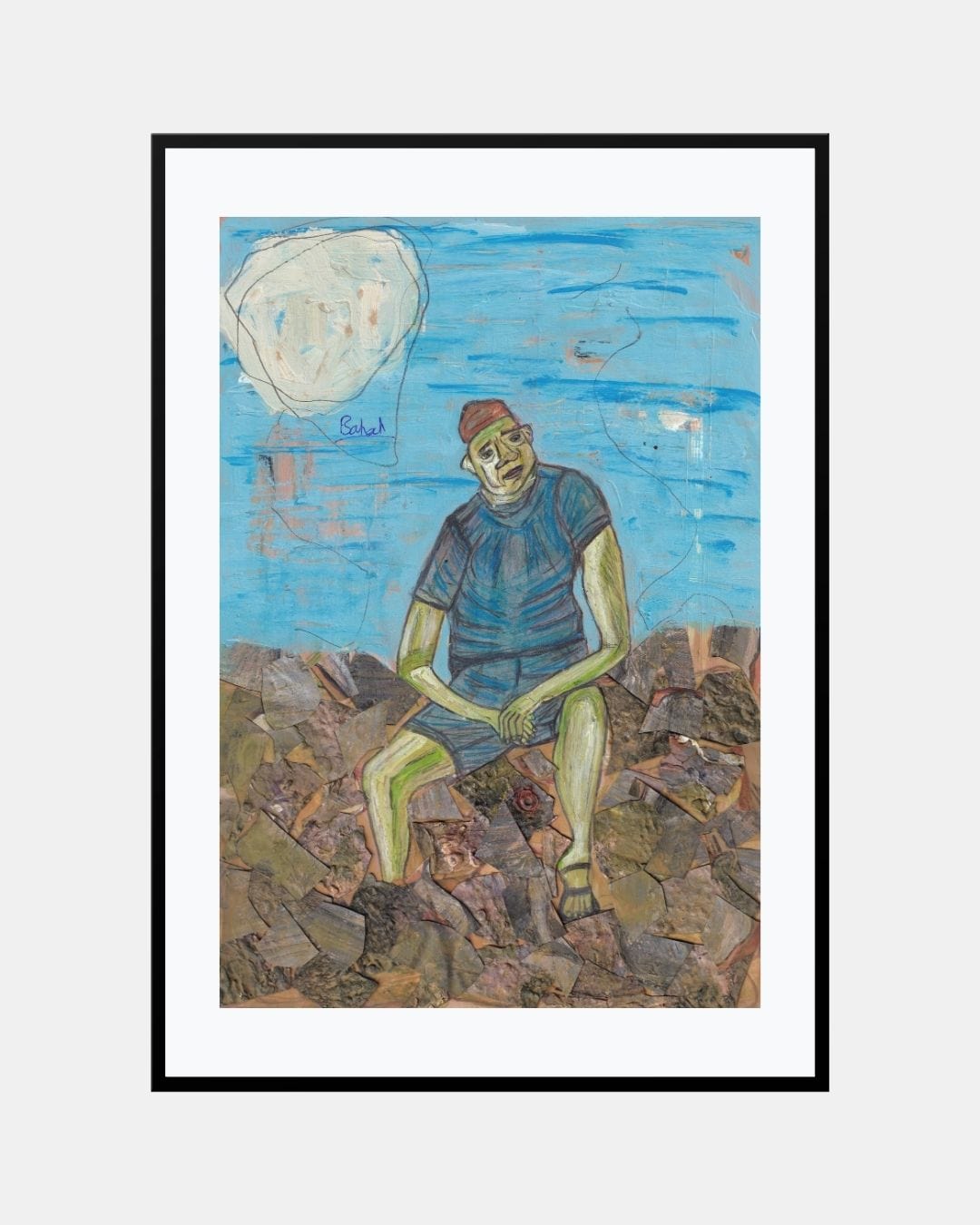 The Writer (Original Painting)