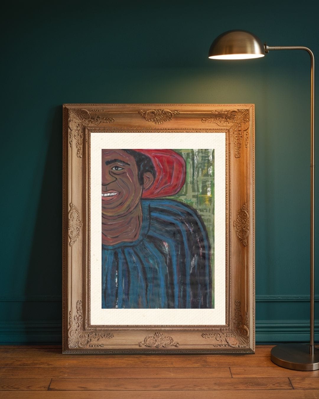 Posters, Prints, & Visual Artwork Emotional Man Print - Melancholic Smile