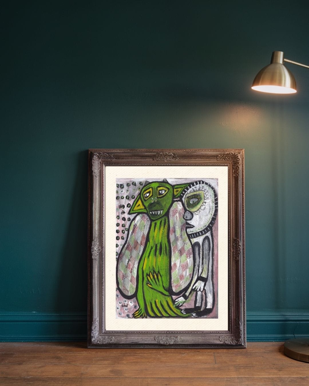 Posters, Prints, & Visual Artwork Goofy Monsters Print - Domestos