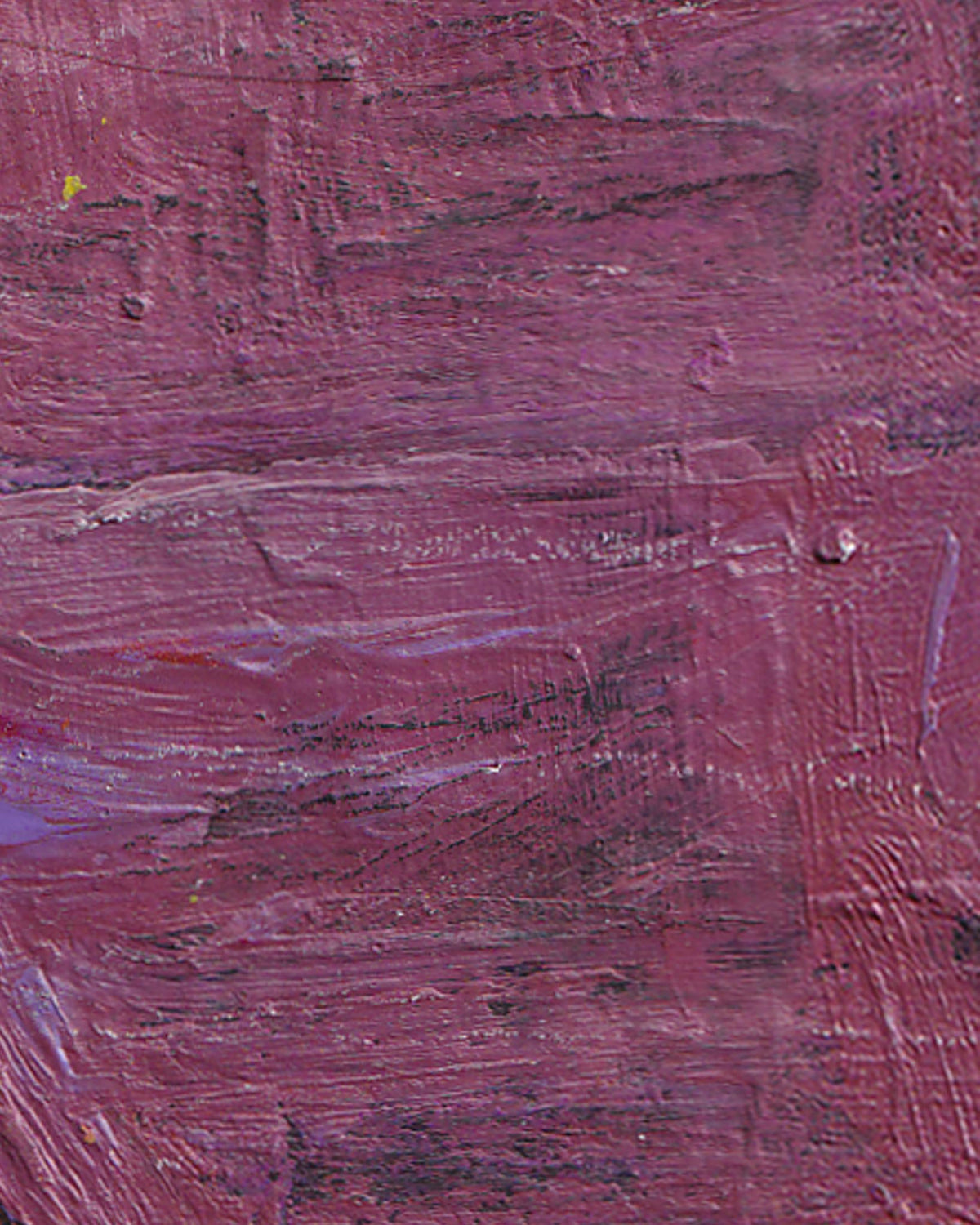 Close-up of a textured purple surface with brush strokes