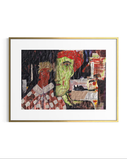 Black Cat (Original Painting)