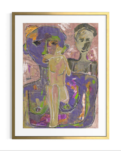 Cat Lover (Original Painting)