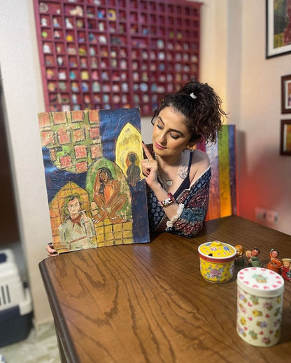 Controlling Mother (Original Painting)
