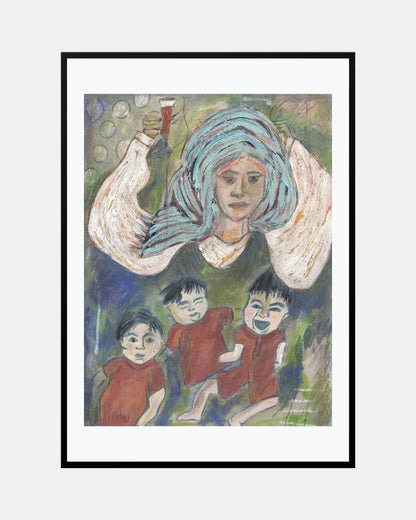 Drunk Mother (Original Painting)