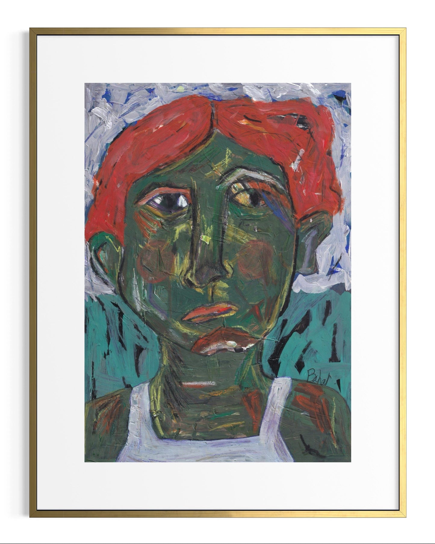 The Flaming Frog (Original Painting)