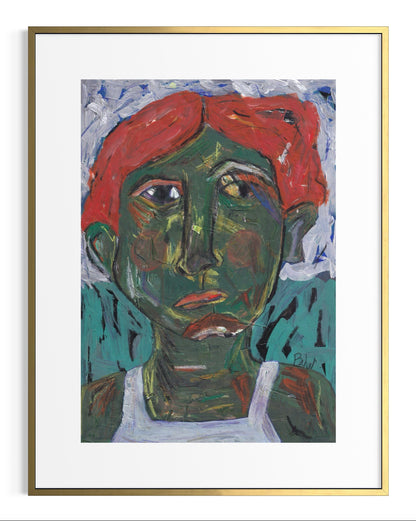 The Flaming Frog (Original Painting)