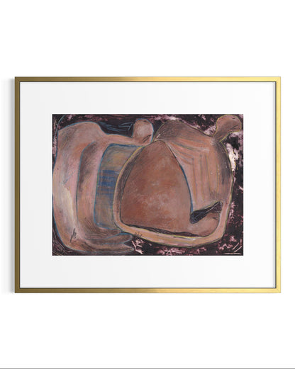 Our Flatfish World (Original Painting)