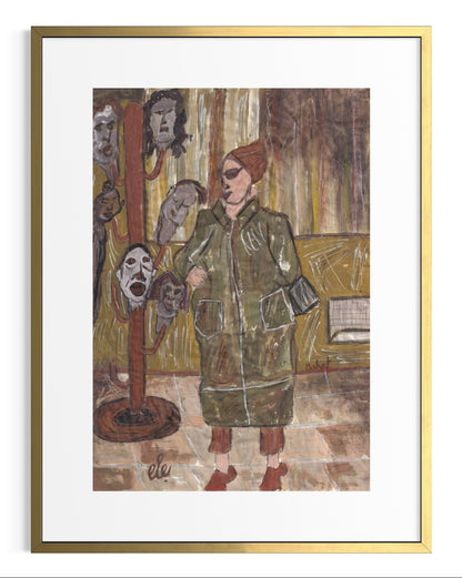 Head Seller (Original Painting)