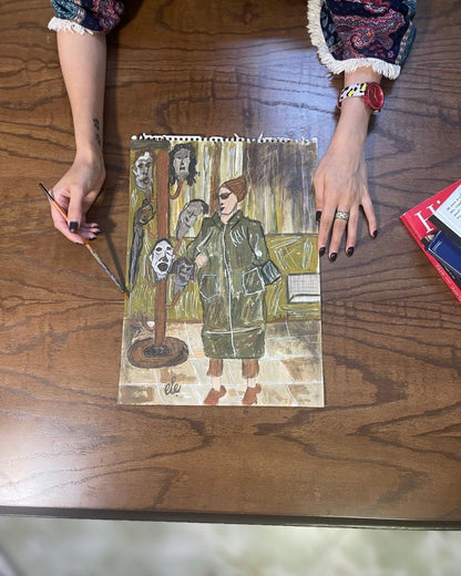 Head Seller (Original Painting)