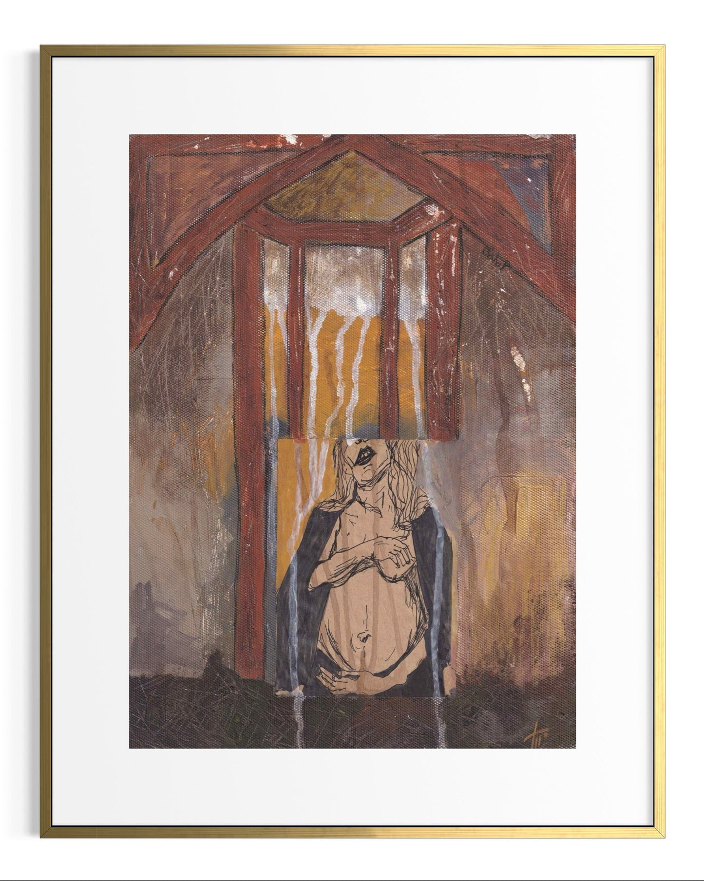 Holy Mother (Original Painting)