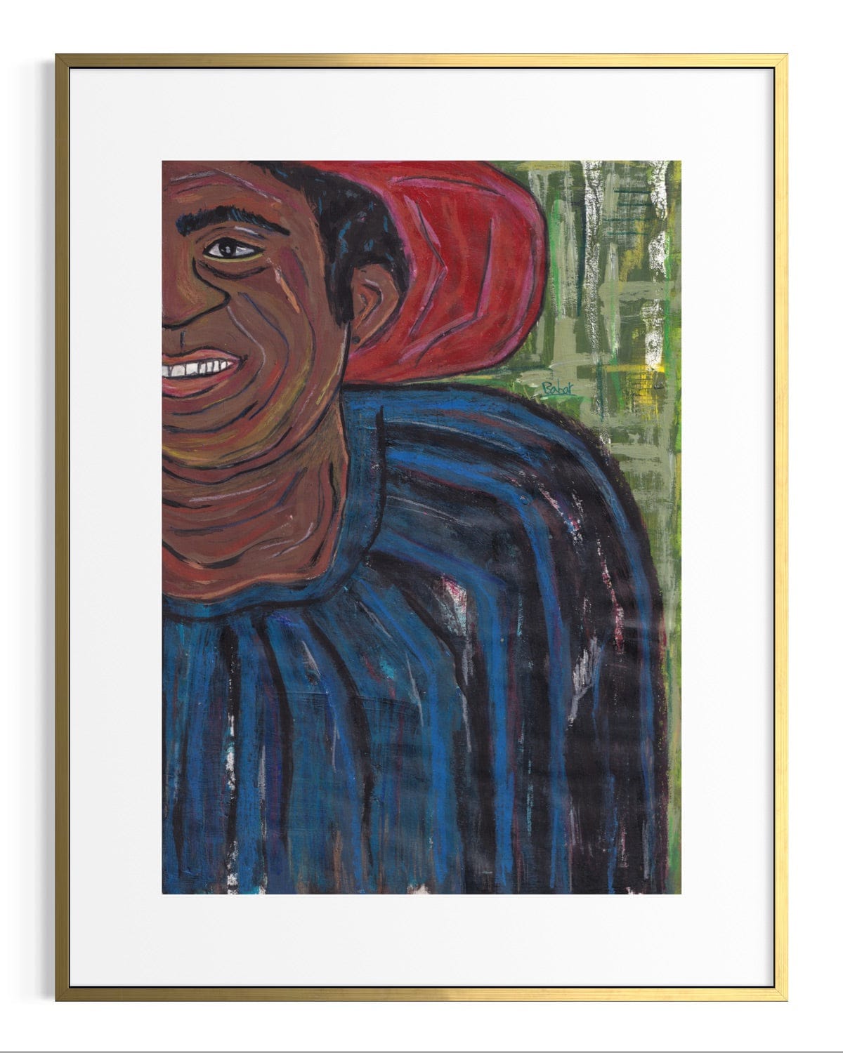 Melancholic Smile (Original Painting)