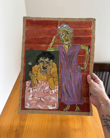 Mother and Son (Original Painting)