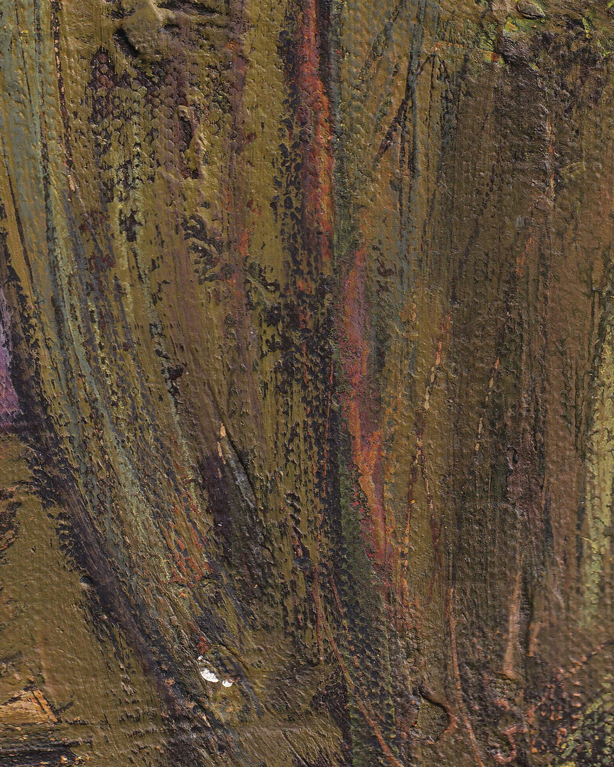 Close-up of a textured surface with earthy tones