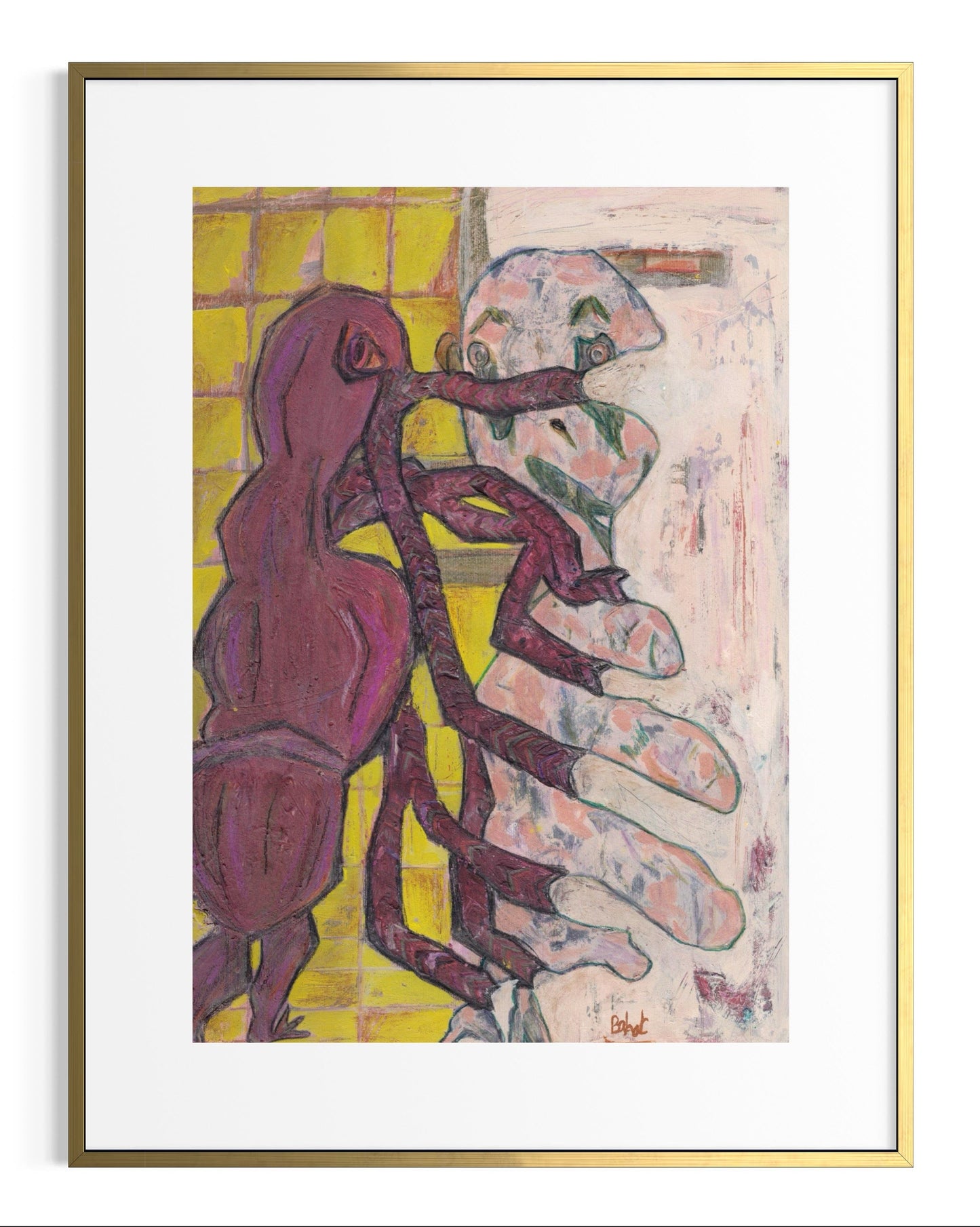 Sergio's Affection (Original Painting)