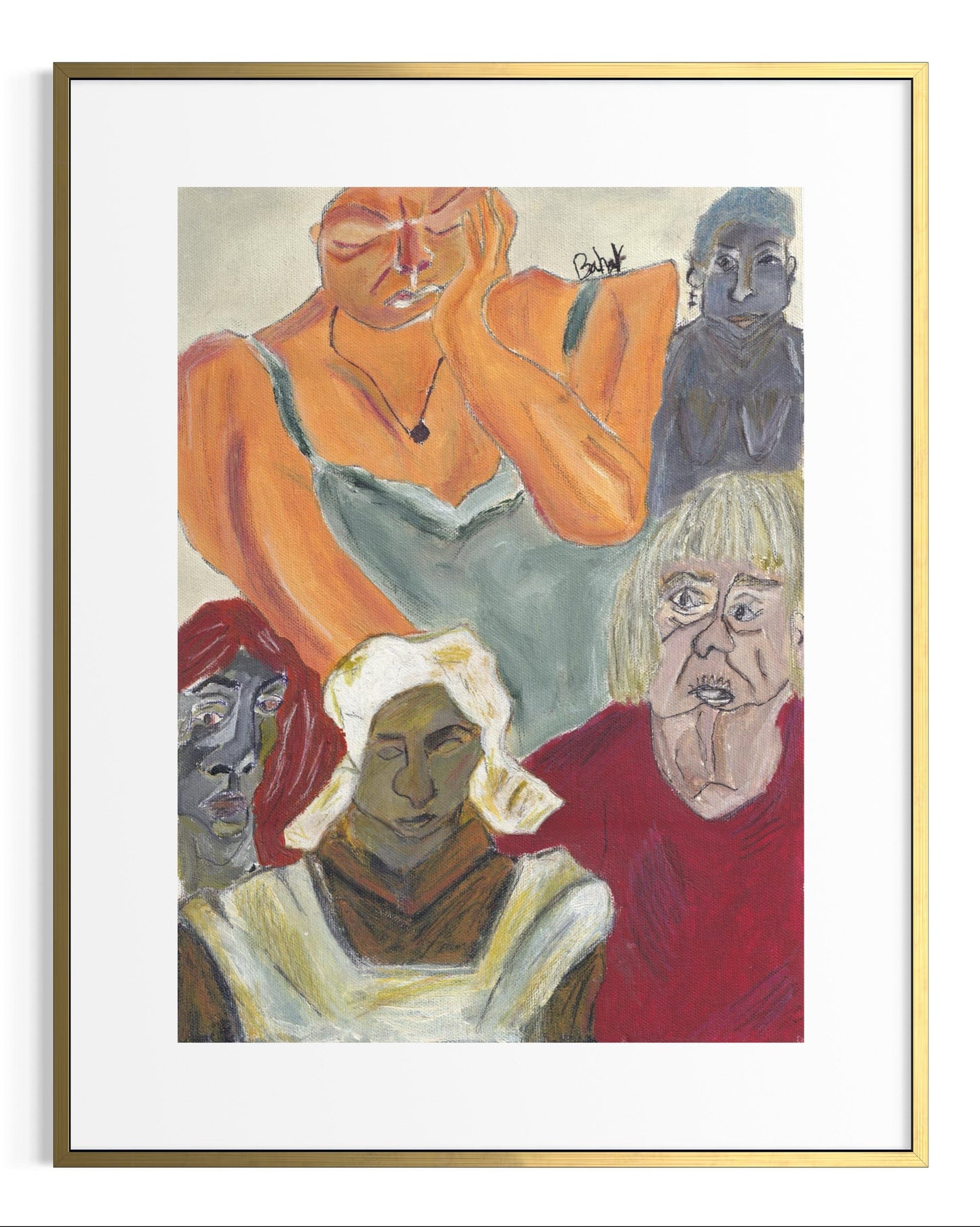 Tachibana Sisters (Original Painting)