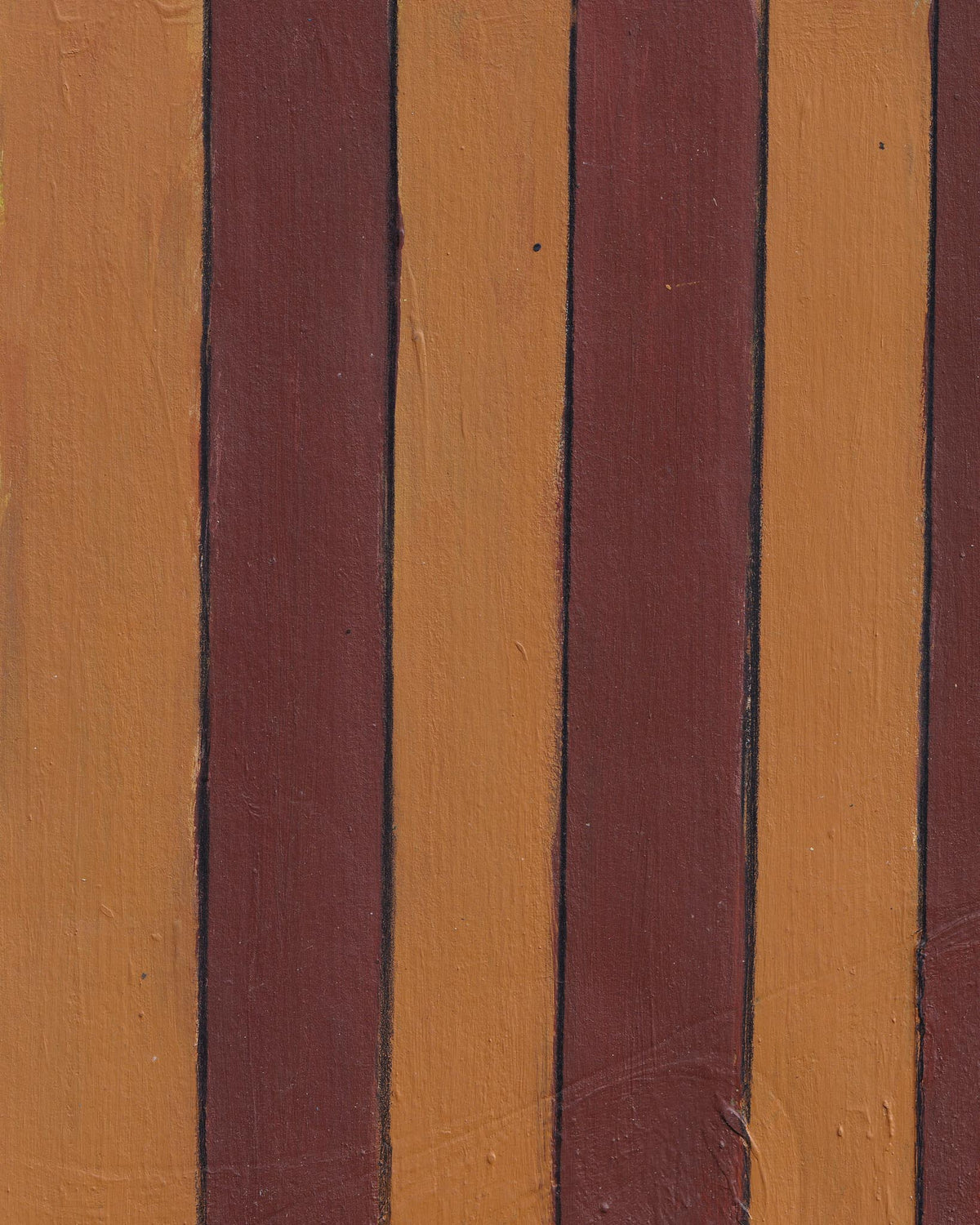 Close-up of vertical striped pattern with brown and red colors