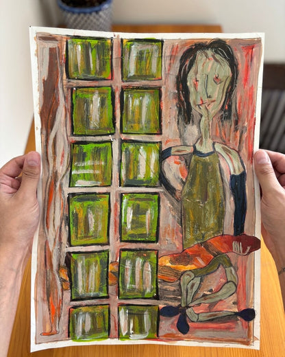 The Sculptor (Original Painting)