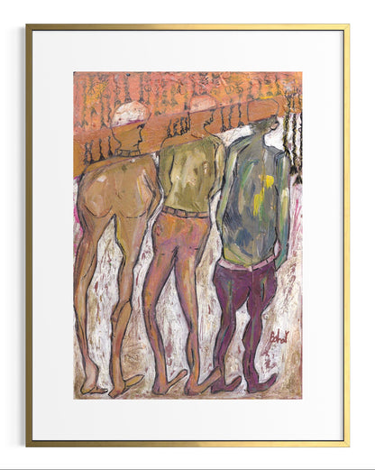 The Three Fools (Original Painting)