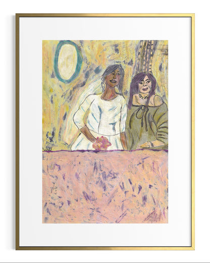 Wedding Dress (Original Painting)