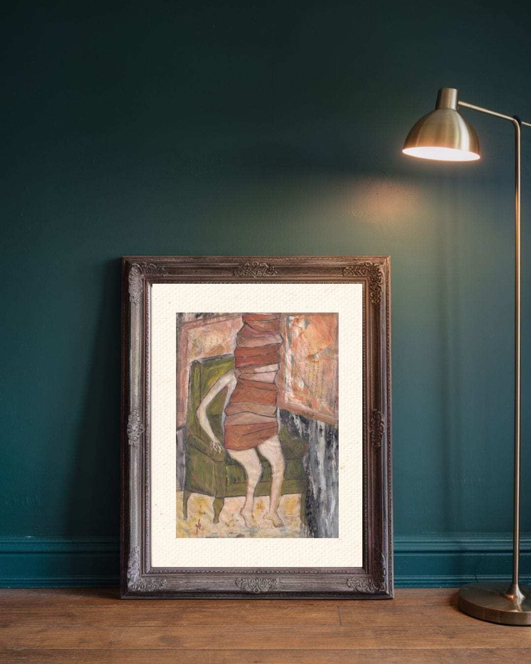 Posters, Prints, & Visual Artwork Abstract Expressionist Print - Safe Space