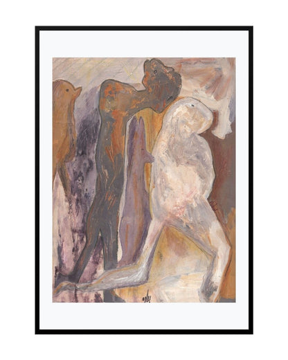 Posters, Prints, & Visual Artwork Abstract Surrealism Art - Foreigners