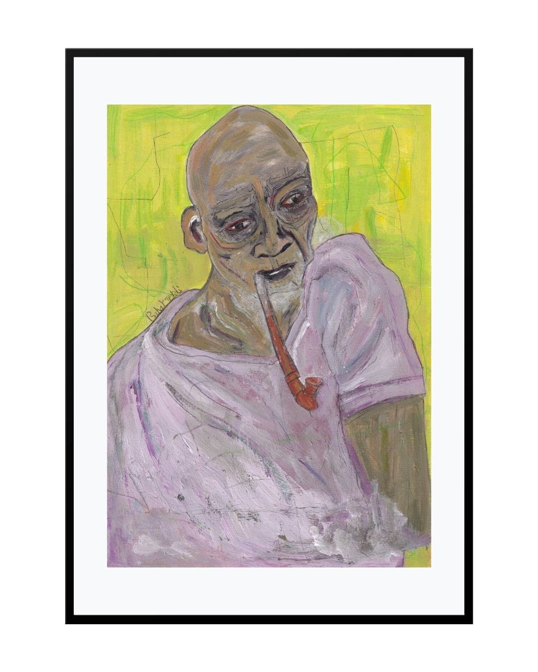 Posters, Prints, & Visual Artwork African Man Portrait - Dadaa